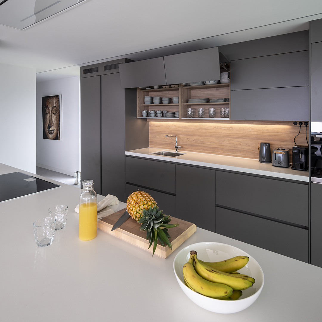 Cocinas grises